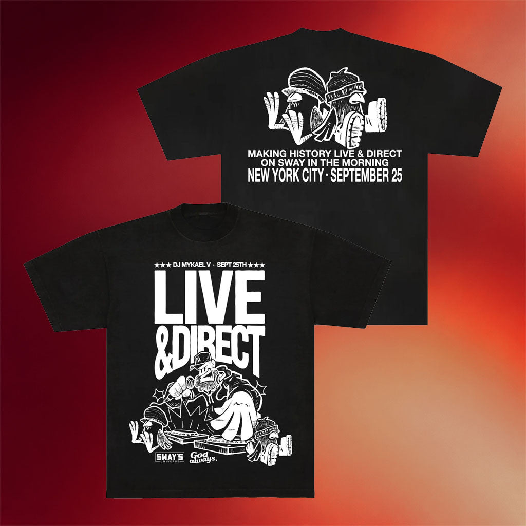 Mykael V Merch 2026 Mykael On Sway T-Shirt Best Gifts For DJ Fans - Merchluma