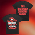 Roc Nation Merch 2026 Rapsody Broadcast Cannot Be Banned T-Shirt Rapsody Merch Rap Fan Gifts - Merchluma