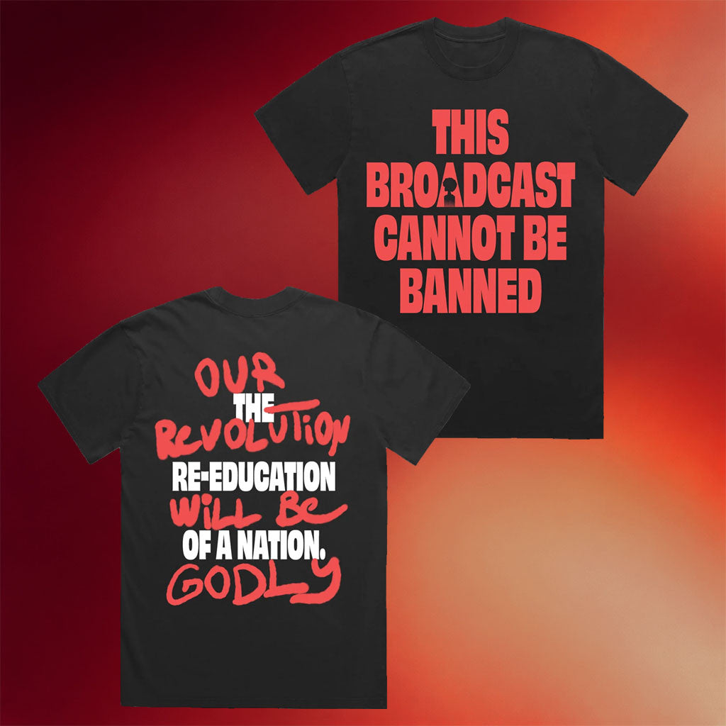 Roc Nation Merch 2026 Rapsody Broadcast Cannot Be Banned T-Shirt Rapsody Merch Rap Fan Gifts - Merchluma