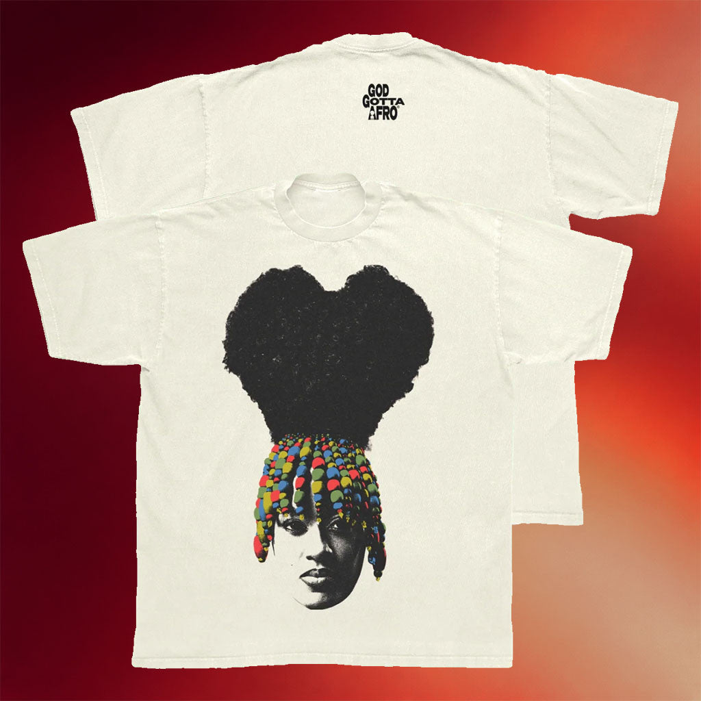 Roc Nation Merch 2026 Rapsody Heart Shaped Afro T-Shirt Rapsody Merch Gift For Rapper Fans - Merchluma