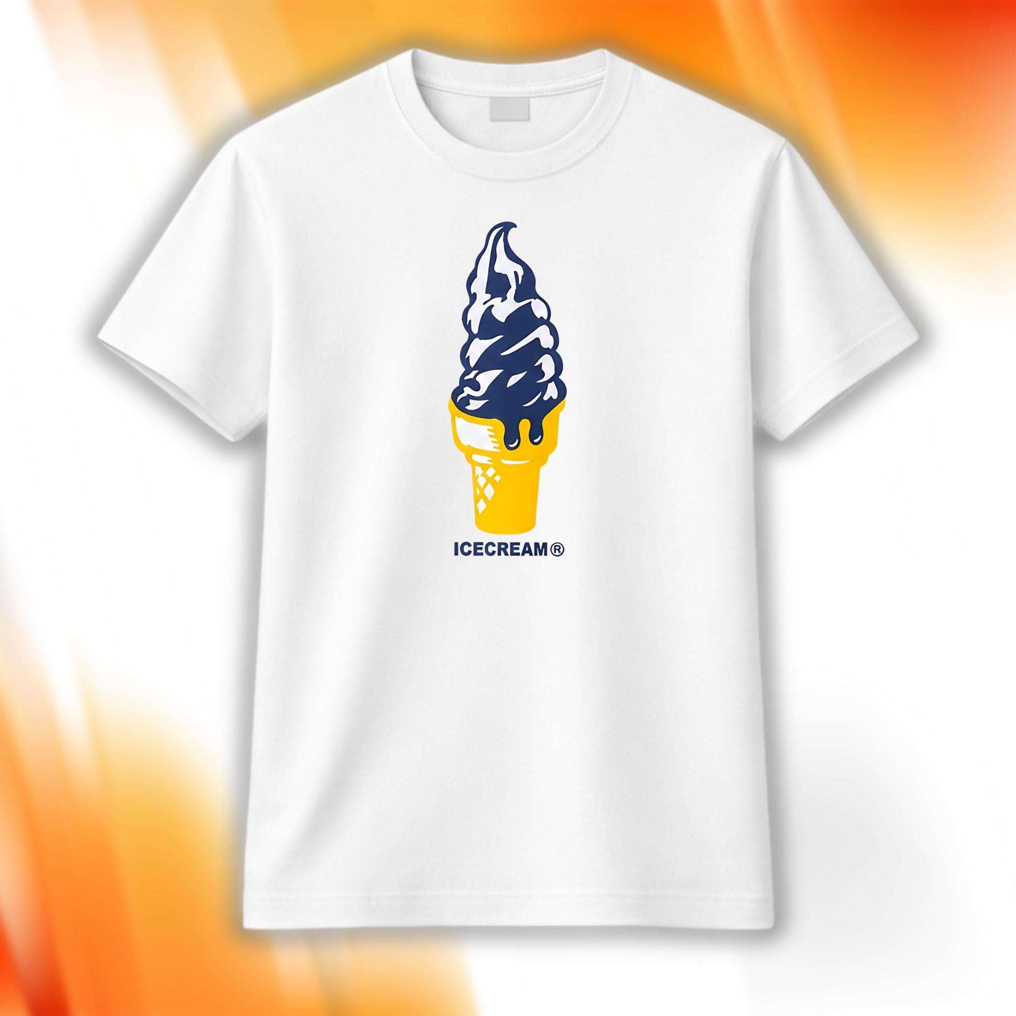 Trevor Goosby Ice Cream Shirt White Birthday Gift Ideas For Boyfriend - Merchluma