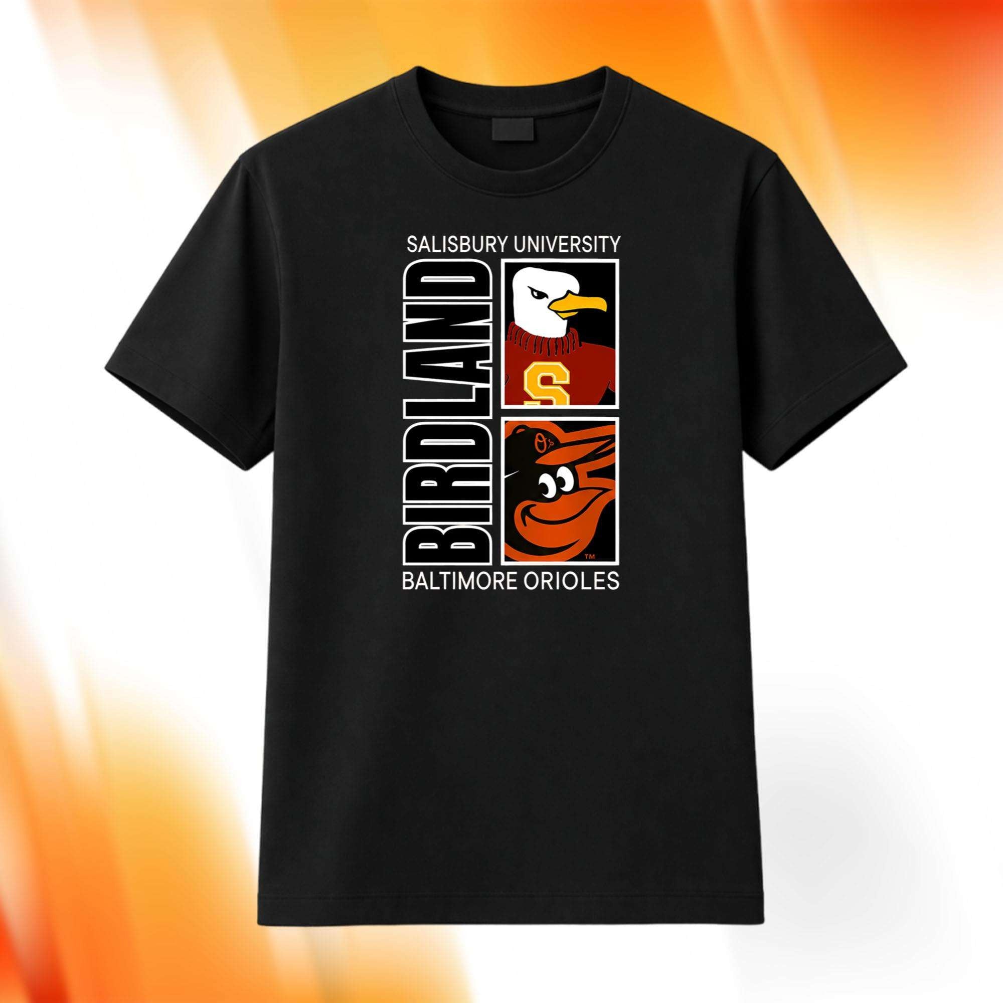 Orioles Salisbury University Birdland Shirt Baltimore Orioles Merch Gift For Fans - Merchluma