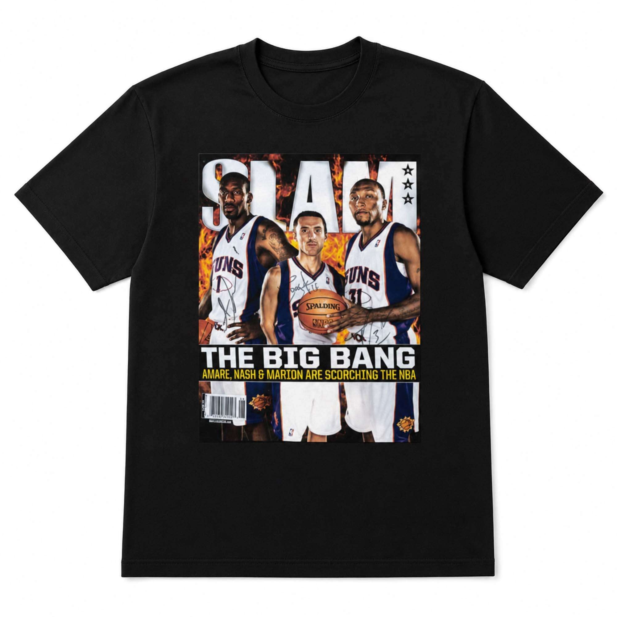 Suns The Big Bang Shirt SLAM Magazine Cover T-Shirt Best Gift For Basketball Lovers - Merchluma