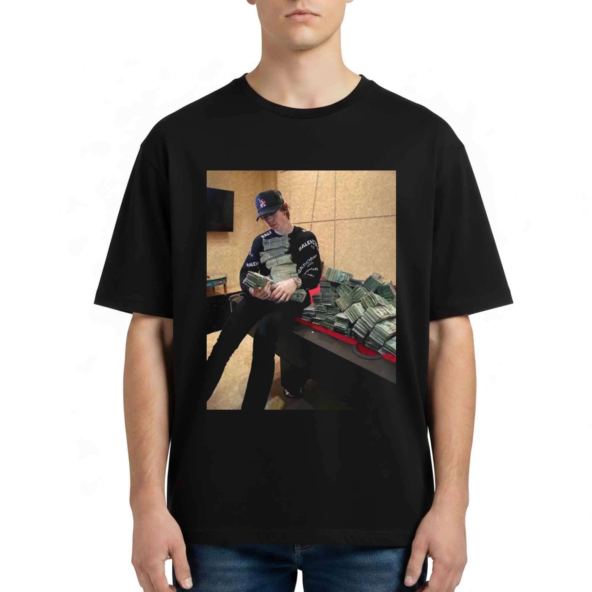 Tate McRae The Kid Laroi Money Shirt Birthday Gift Ideas For Boyfriend - Merchluma
