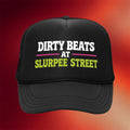 7 Collection Merch 2026 Dirty Beats At Slurpee Street Trucker Hat Birthday Gift Ideas For Him - Merchluma