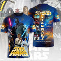 Star Wars 50th Anniversary T-Shirt Thank You For The Memories Shirt Star Wars Merch 2027 - Merchluma