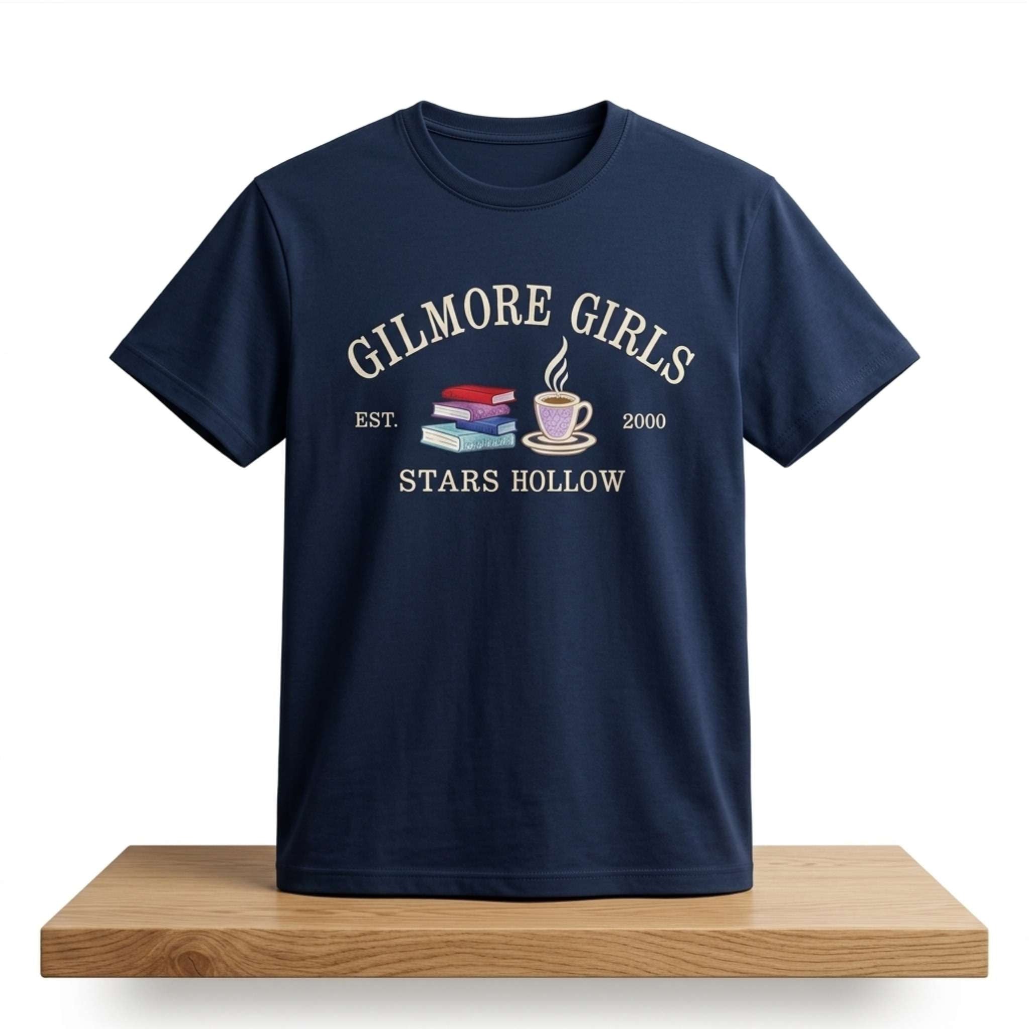 Mac Mcclung With Gilmore Girls Stars Hollow Est 2000 Shirt Gilmore Girls Merch Best Gifts - Merchluma