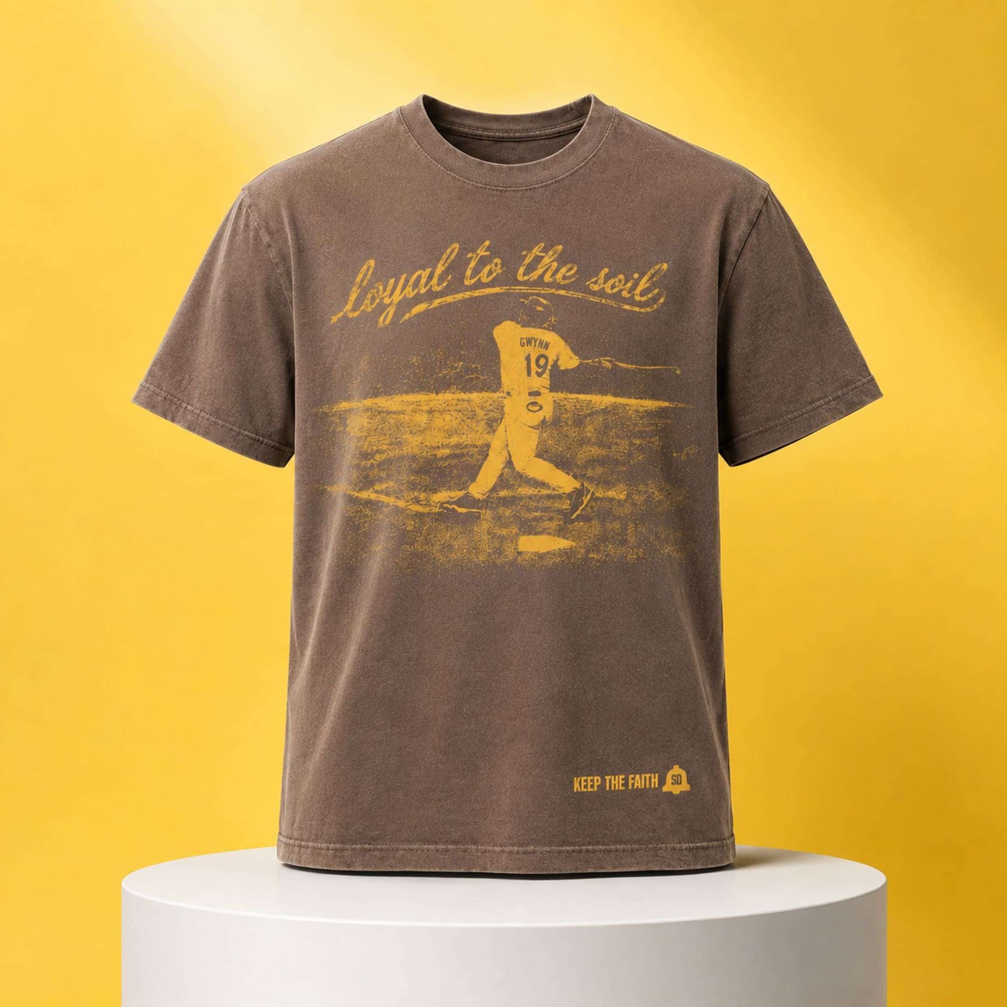 Padres Tony Gwynn Day Loyal To The Soil Shirt Padres Merch Present For Baseball Lovers - Merchluma
