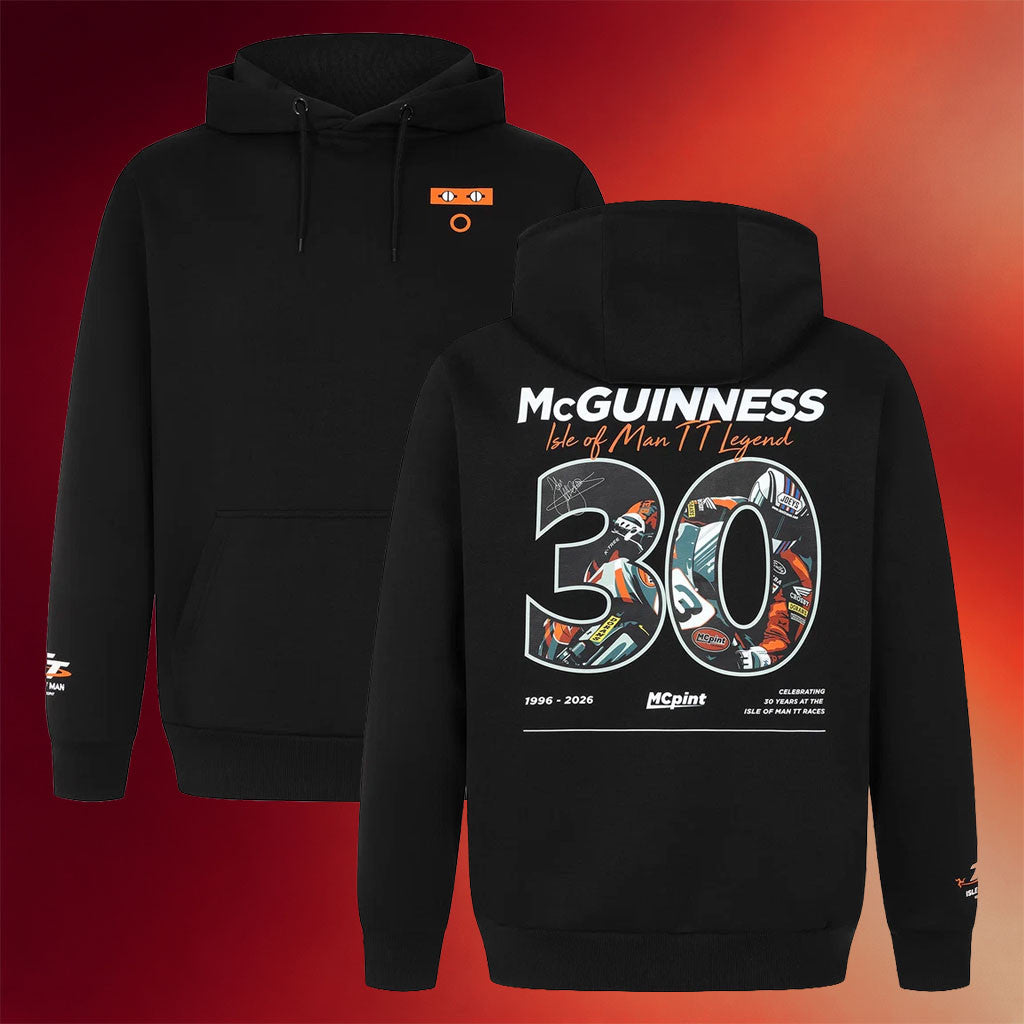 Isle Of Man TT Races Merch 2026 John McGuinness Legend Hoodie Black Gift For Brothers - Merchluma