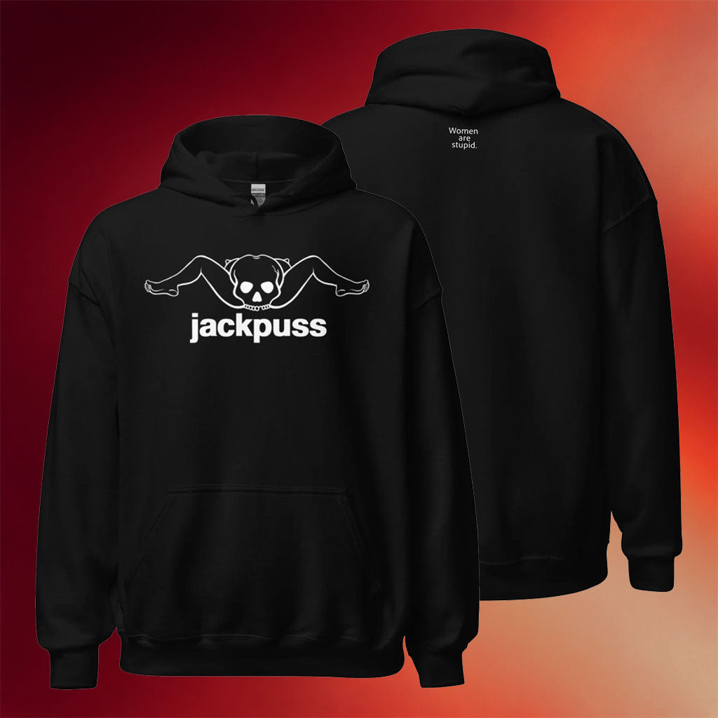 Jackpuss Merch 2026 Jackbussy Hoodie Women Are Stupid Hoodie Gift Ideas For Friends - Merchluma