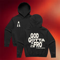 Roc Nation Merch 2026 Rapsody God Gotta Afro And Gold Hoops Hoodie Rapsody Merch Fan Gifts - Merchluma