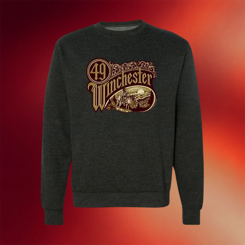 49 Winchester Merch 2026 Leavin This Holler Crewneck Sweatshirt Present For Band Fans - Merchluma