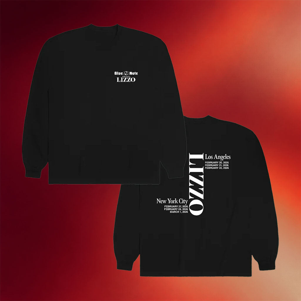 Lizzo Merch 2026 Blue Note Long Sleeve Shirt Best Gifts For Music Lovers - Merchluma
