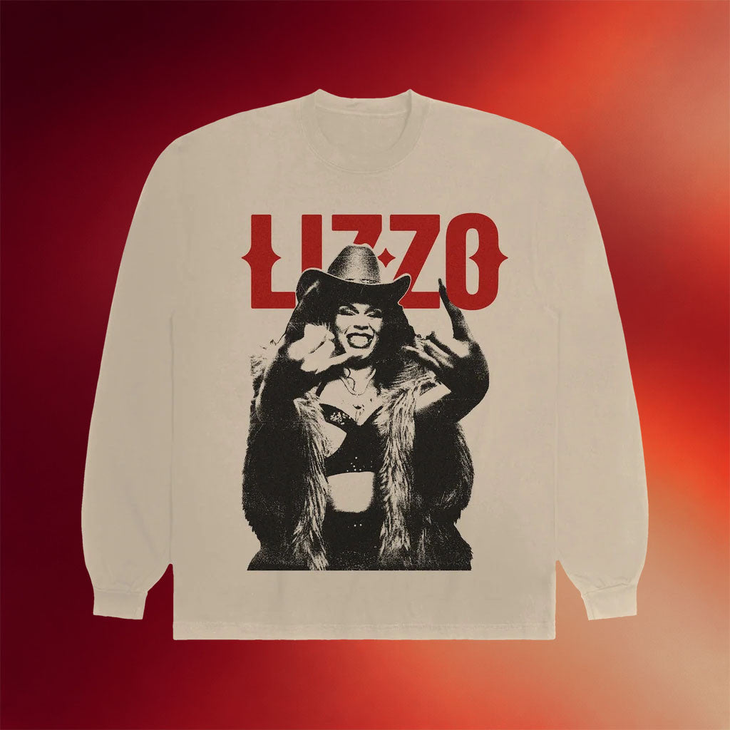 Lizzo Merch 2026 Houston Rock Long Sleeve Shirt Best Gift For Rap Fans - Merchluma