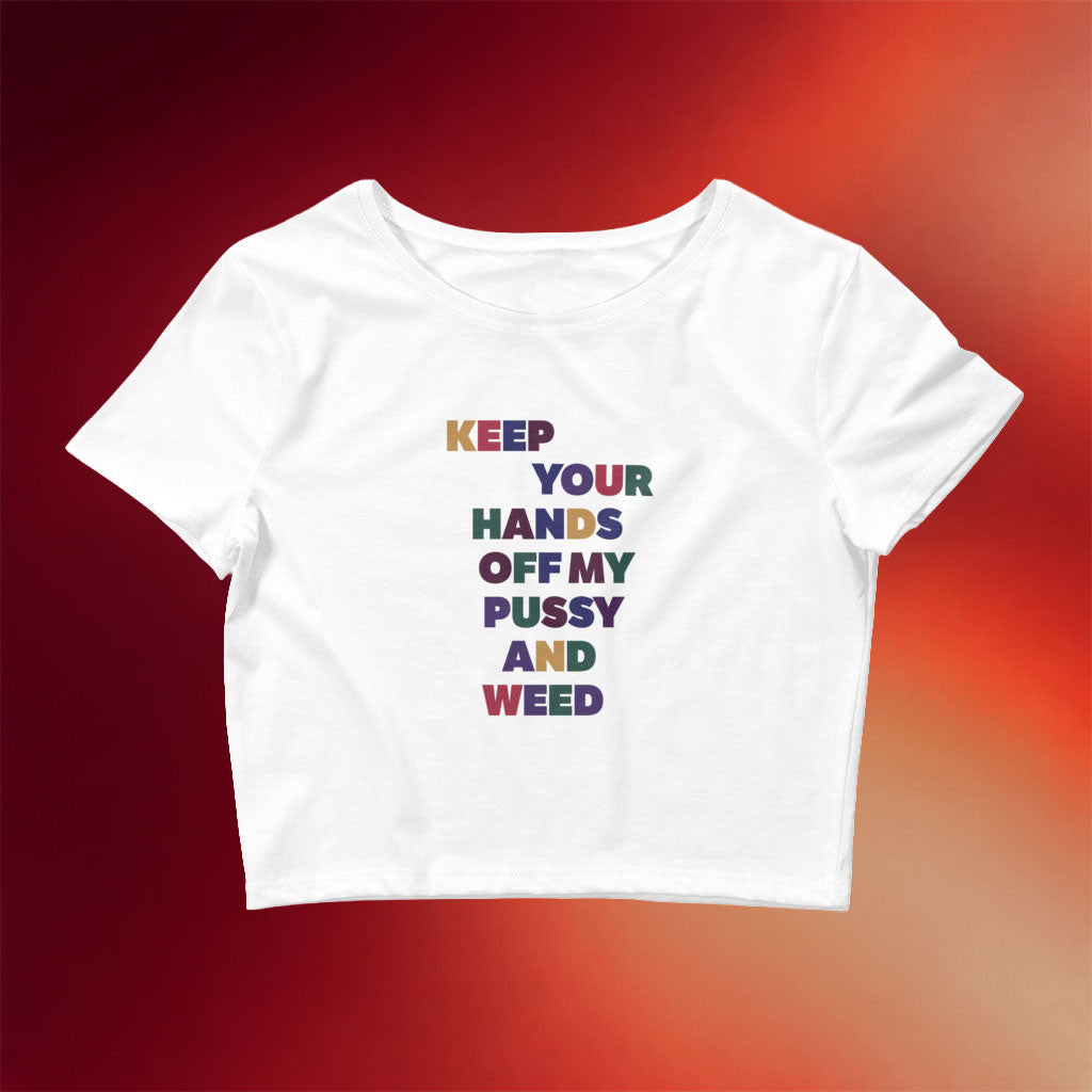 Rachel Wolfson Merch 2026 Keep Your Hands Off Crop Top Unique Gift For Besties - Merchluma