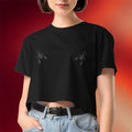 Rachel Wolfson Merch 2026 Scorpion Crop Top Black Unique Present For Sisters - Merchluma