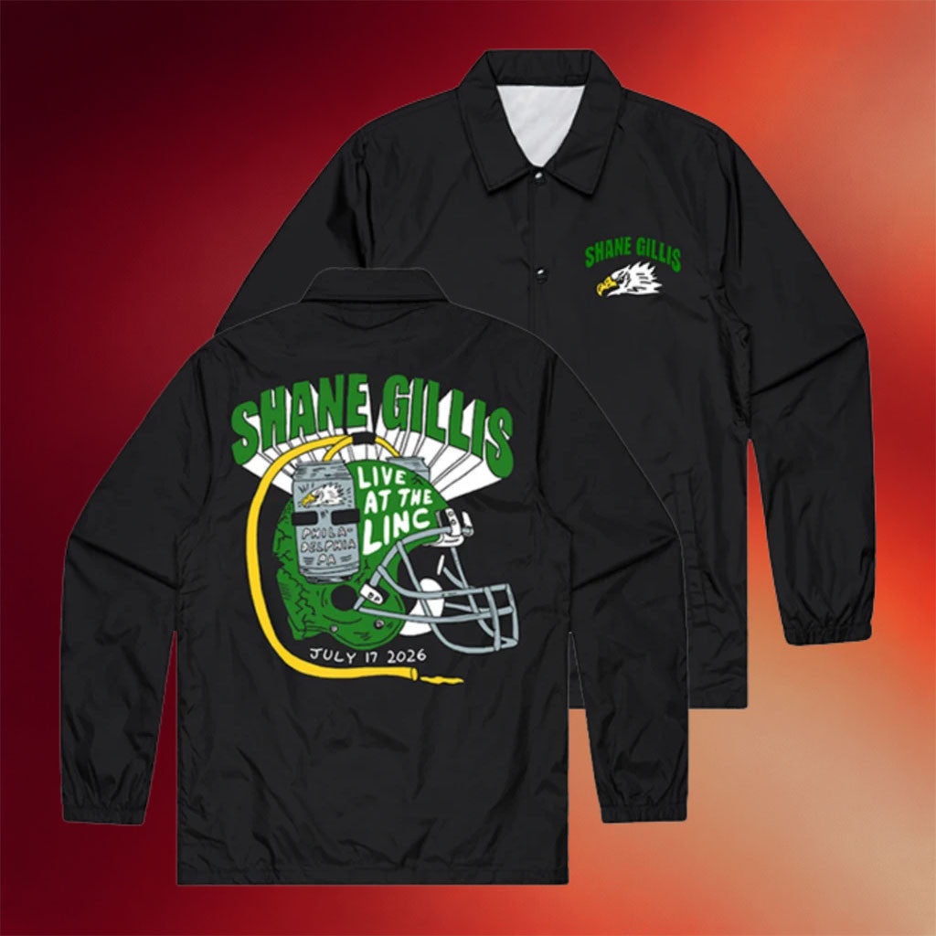 Shane Gillis Merch 2026 Philly Coaches Jacket Shane Gillis Live At The Linc Merch Fan Gifts - Merchluma