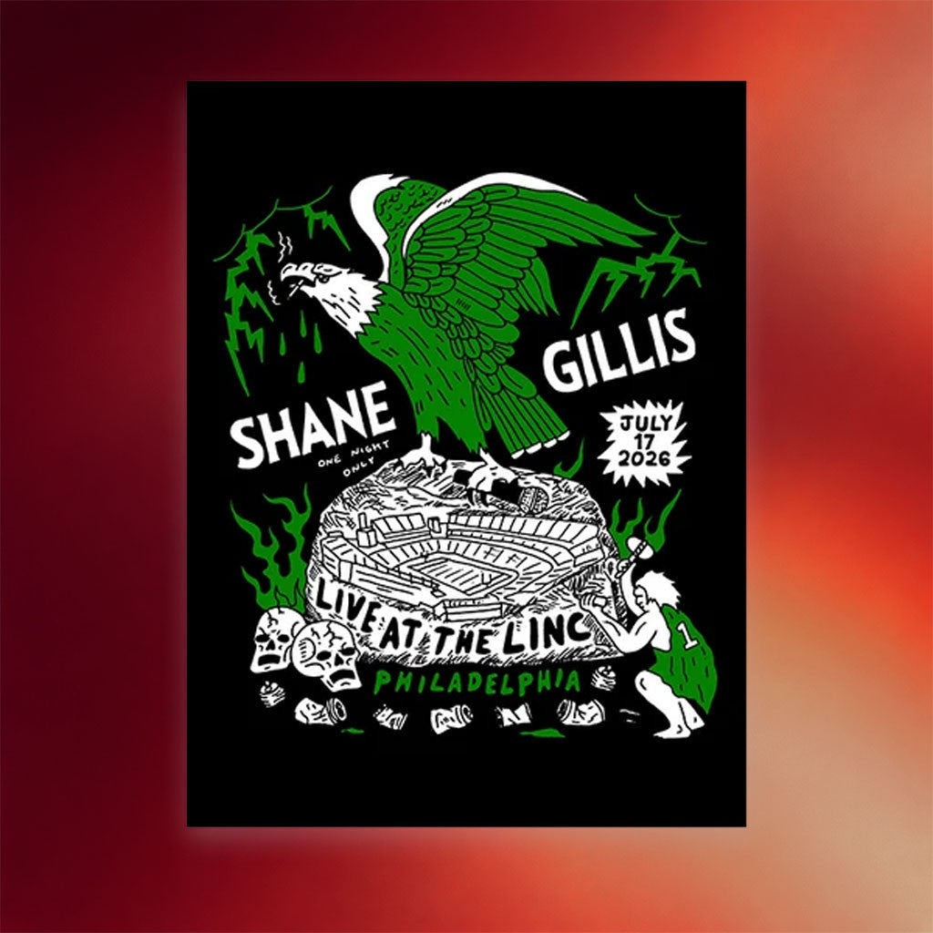 Shane Gillis Merch 2026 Philly Eagle Poster Wall Art Decor Gift Ideas For Fans - Merchluma