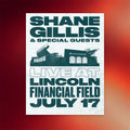 Shane Gillis Merch 2026 Philly Event Poster Shane Gillis Live At The Lincoln Poster Wall Decor - Merchluma
