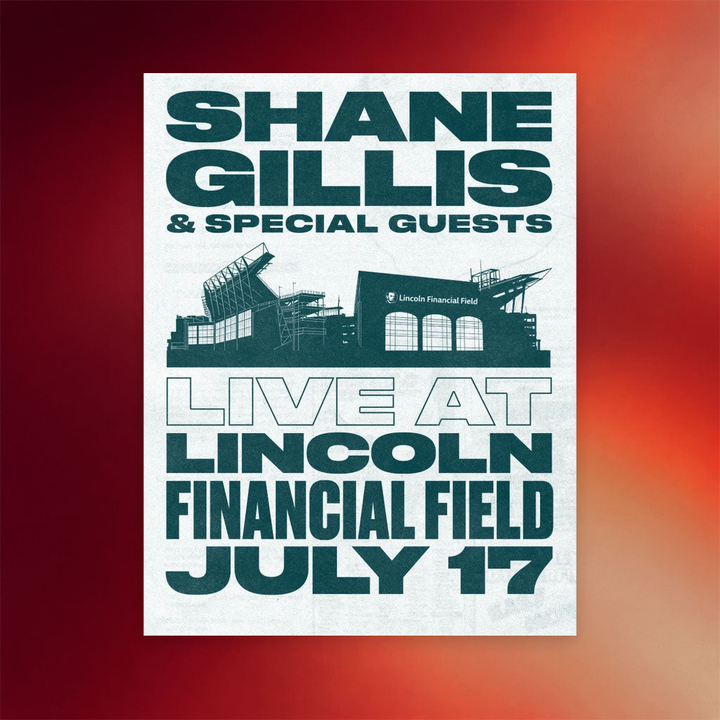 Shane Gillis Merch 2026 Philly Event Poster Shane Gillis Live At The Lincoln Poster Wall Decor - Merchluma