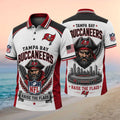 Tampa Bay Buccaneers Football Pirate Skull Polo Shirt Buccaneers Merch Gift For Football Lover - Merchluma