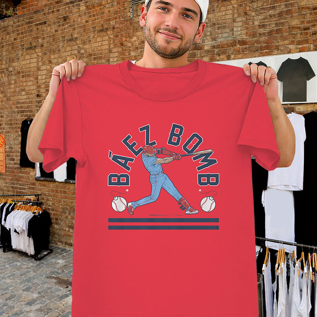Baez Bombs Shirt Joshua Baez St Louis Cardinals Home Run T-Shirt Cardinals Merch Fans Gifts - Merchluma