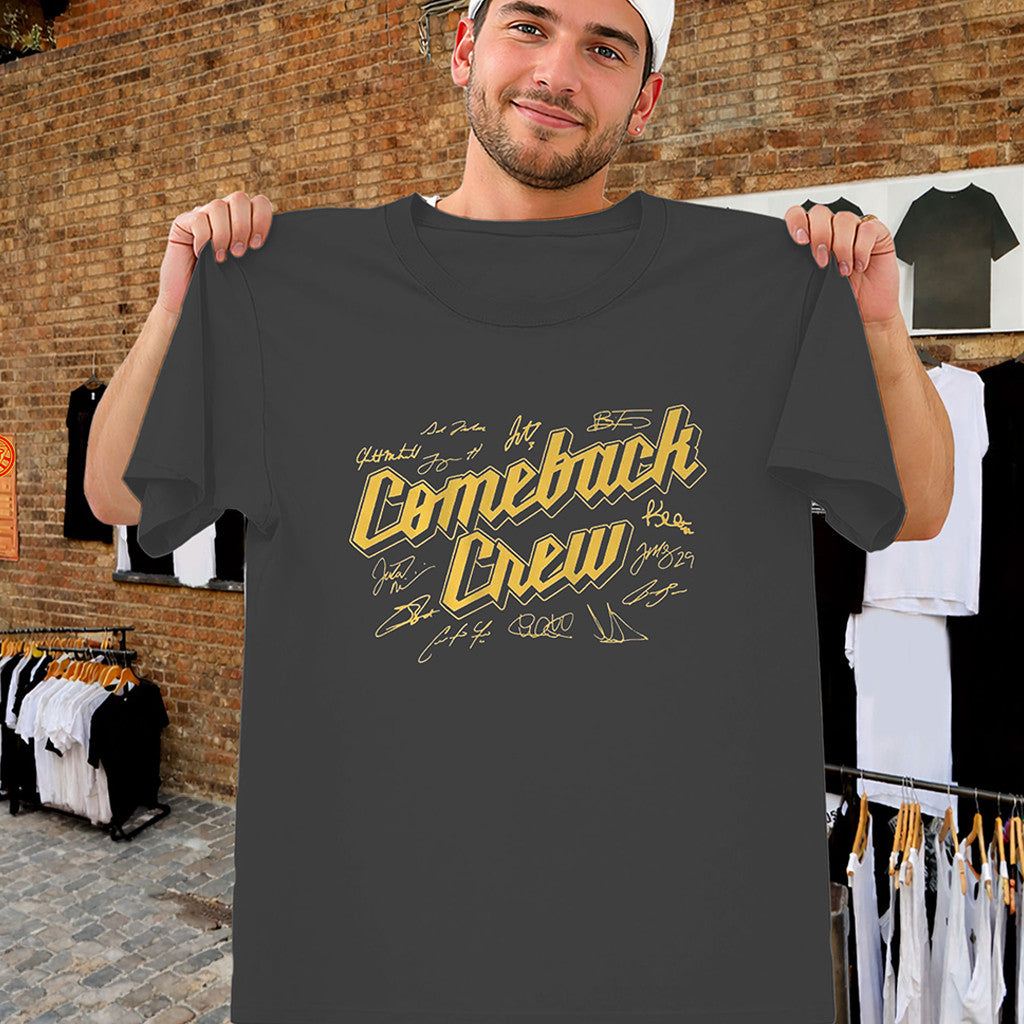Comeback Crew Shirt Milwaukee Brewers 9th Inning Rally Tee Brewers Merch Dad Gifts - Merchluma