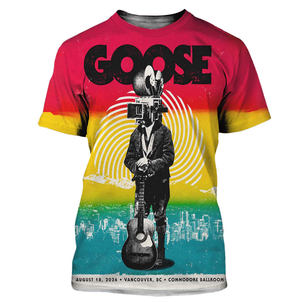 Goose Vancouver 2026 Event T-Shirt Goose Merch Birthday Gift For Him - Merchluma