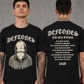 Deftones Summer 2026 Tour EU And UK Medieval Bascinet Helmet T-Shirt Deftones Merch - Merchluma