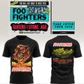 Foo Fighters Take Cover Tour 2026 Nashville Nissan Stadium T-Shirt FF Concert Merch Black - Merchluma