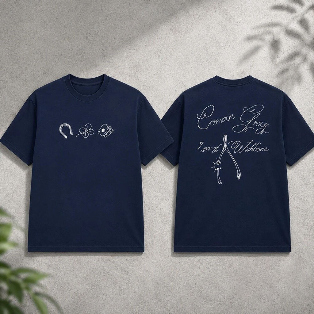 Conan Gray 1 Year Of Wishbone Anniversary T-Shirt Conan Gray Merch Gift For Music Lovers - Merchluma