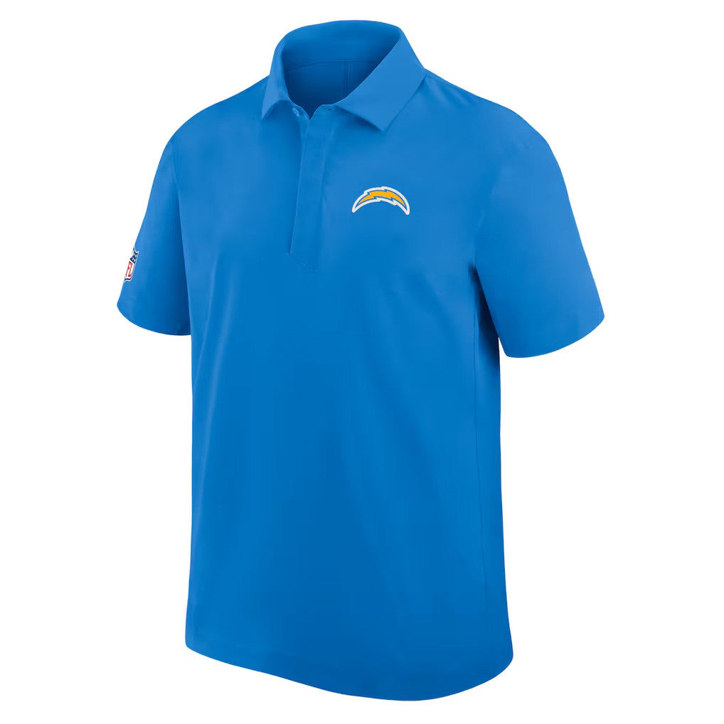 Los Angeles Chargers Merch 2026 LA Chargers Logo Polo Shirt Presents For Football Lovers - Merchluma