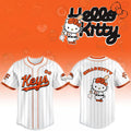 Frederick Keys X Hello Kitty Classic Striped 2026 Night Game Jersey Keys Merch Gift For Fans - Merchluma