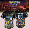 Personalized Detroit Lions X Pokemon GO Game Day Pikachu Baseball Jersey Detroit Lions Merch - Merchluma
