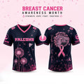 Personalized Atlanta Falcons Breast Cancer Awareness Dandelion Of Hope Jersey Falcons Merch - Merchluma