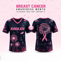 Personalized Philadelphia Eagles Breast Cancer Awareness Dandelion Of Hope Jersey Fan Merch - Merchluma