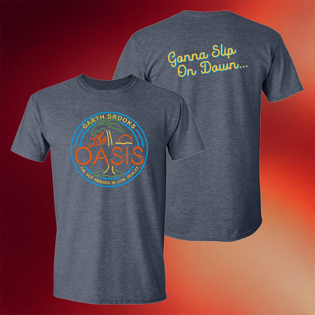Garth Brooks Merch 2026 The Oasis T-Shirt Gonna Slip On Down Shirt Gift For Country Fans - Merchluma