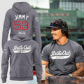 Boston Red Sox X The Jimmy Fund Strike Out Cancer Hoodie No 53 Hoodie Boston Red Sox Merch - Merchluma