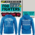 Foo Fighters X Detroit Lions Merch FF Take Cover Tour 2026 Hoodie Gift Ideas For Music Lovers - Merchluma