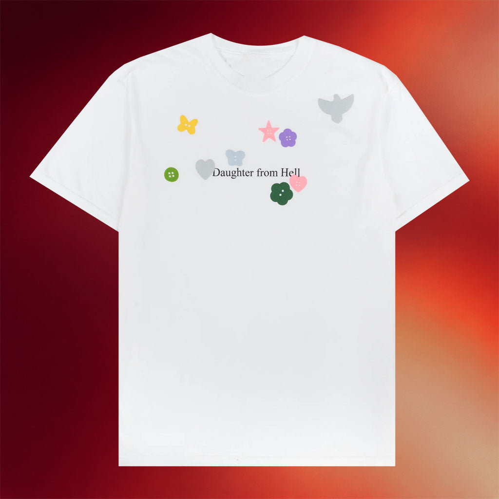 Gracie Abrams Merch 2026 Daughter From Hell Button T-Shirt Gift Ideas For Her - Merchluma