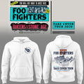 Foo Fighters Take Cover Tour Merch 2026 Nashville Nissan Stadium Concert Hoodie Music Fan Gifts - Merchluma