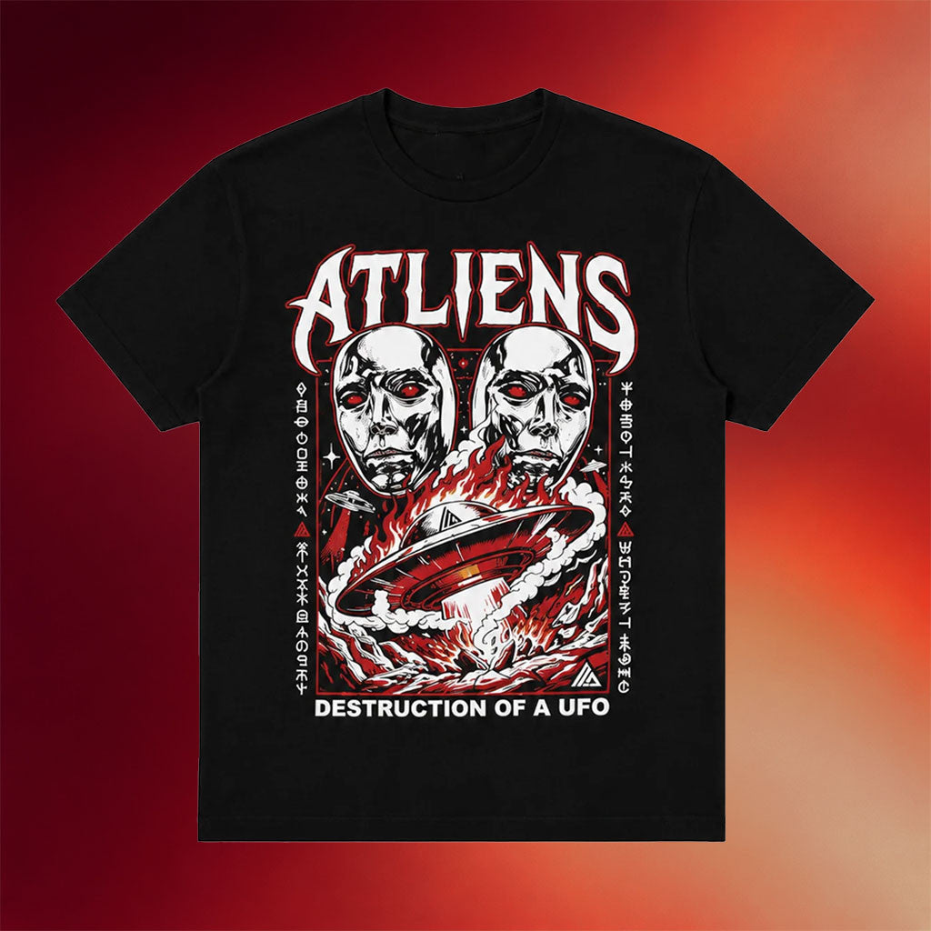 ATLiens Merch 2026 Ultimate Destruction T-Shirt ATLiens Shirt Cool Gifts For Music Lovers - Merchluma
