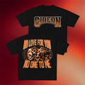 Gideon Merch 2026 Live Shot T-Shirt No Love For You No One To Me Shirt Gift For Fans - Merchluma