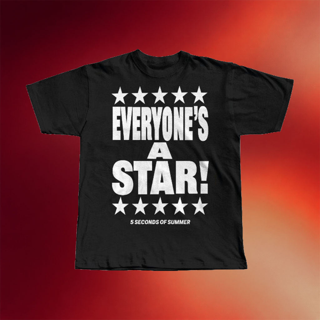 Mintaka By Wada Merch 2026 5SOS X Everyone's A Star T-Shirt 5SOS Merch Gift For Band Fans - Merchluma