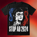 Stop Nick Shirley Act Merch Stop AB 2624 T-Shirt Nick Shirley Merch Political Gifts - Merchluma