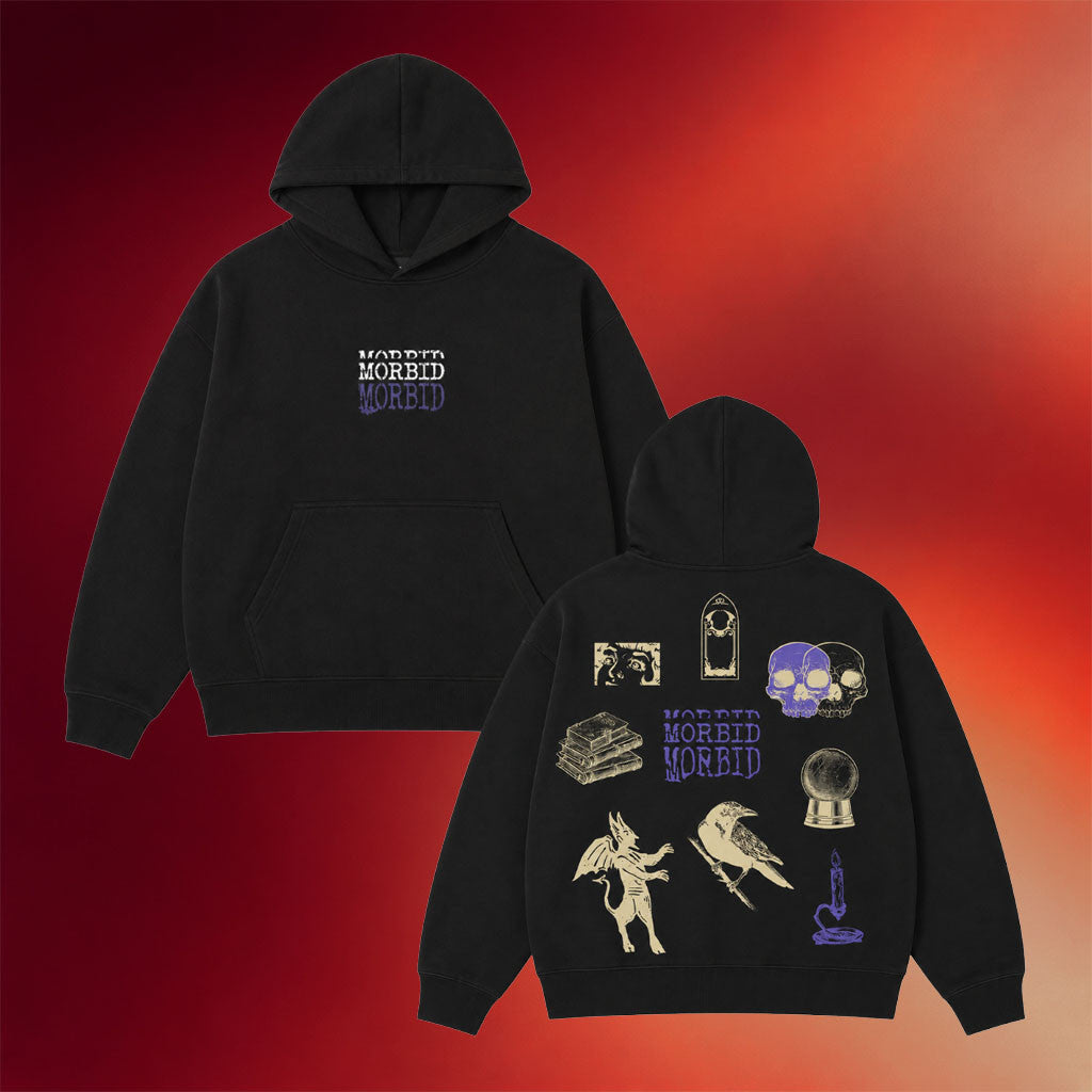 Morbid Podcast Merch 2026 Thrice Aubergine Morbid Hoodie Present For Podcast Fans - Merchluma