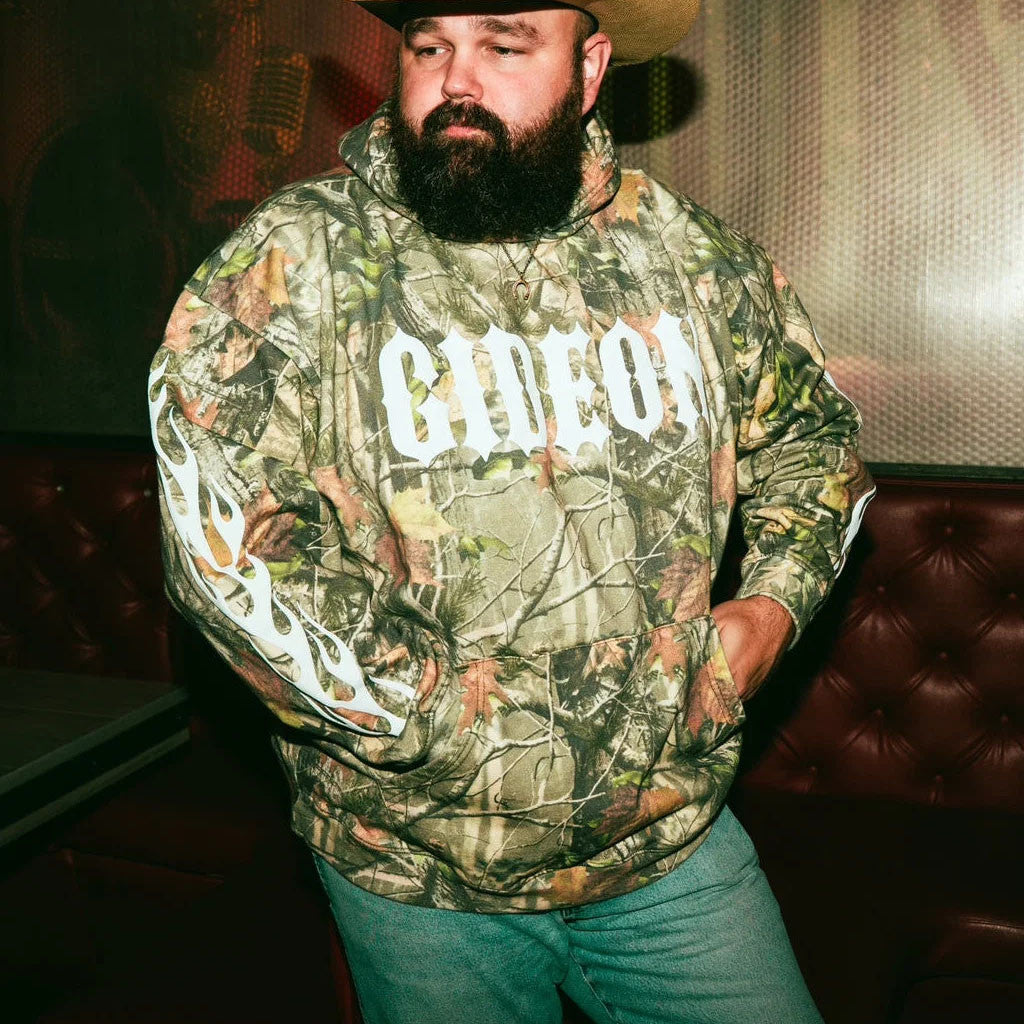 Gideon Merch 2026 Camo Hoodie Gideon Hoodie Birthday Gift Ideas For Husband - Merchluma