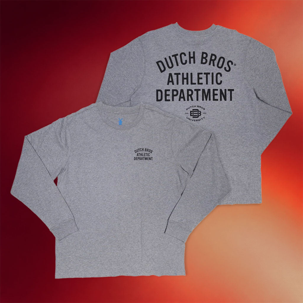 Dutch Bros Merch 2026 Athletic Department Long Sleeve Shirt Present For Brothers - Merchluma