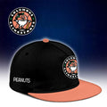 Columbus Clingstones X Peanuts Night Snapback Hat Clingstones Merch Baseball Fan Gifts - Merchluma
