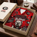 Georgia Bulldogs Sanford Stadium Hawaiian Shirt Georgia Bulldogs Merch Gifts For Football Fans - Merchluma